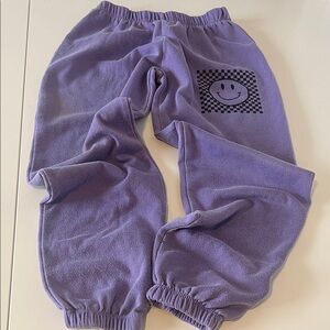 Purple Kids Jogger Pants